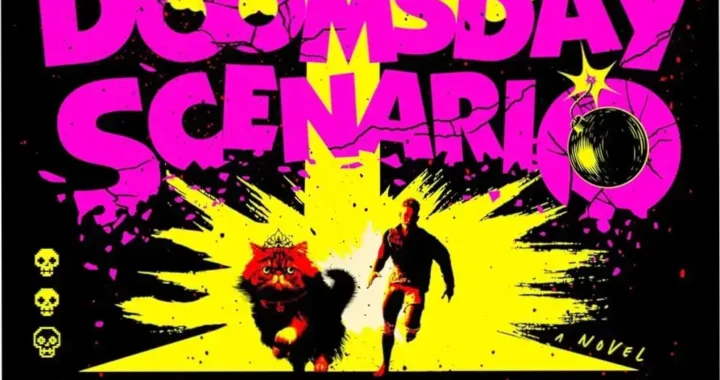Capa de Carl's Doomsday Scenario com Carl e Princess Donut em batalha contra criaturas fantásticas em um ambiente de jogo digital.