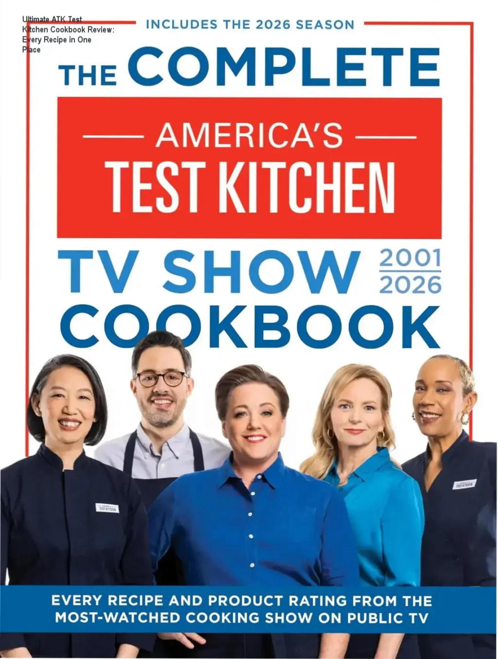 Screenshot of digital cookbook showing organized recipe sections and product recommendations