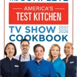 Screenshot of digital cookbook showing organized recipe sections and product recommendations