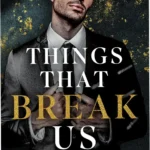 Capa digital do ebook Things That Break Us por Michelle Heard com design literal de olhos quebrados e papel amassado
