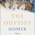 Odyssey book cover with ancient Greek vase design