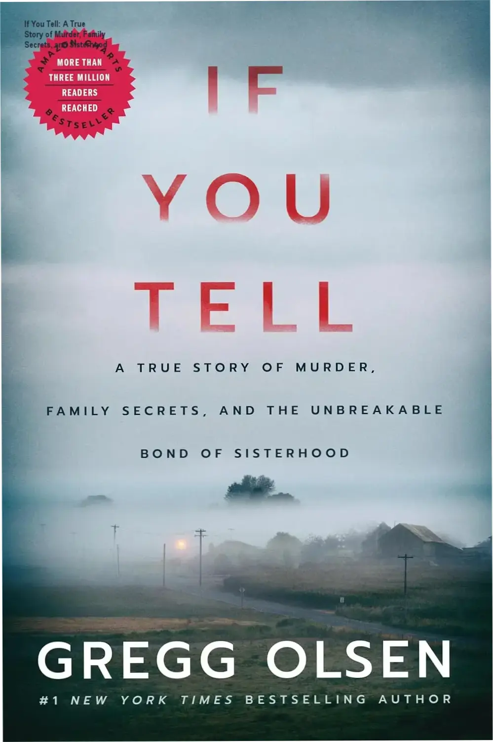 Cover of 'If You Tell: A True Story of Murder, Family Secrets, and Sisterhood' showing three women in a dramatic black-and-white illustration
