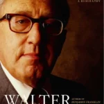 Henry Kissinger portrait with bifurcated eagle-dove- Israel flag symbolizing peace conflict