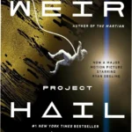 Book cover of Project Hail Mary paperback edition with cosmic space art
