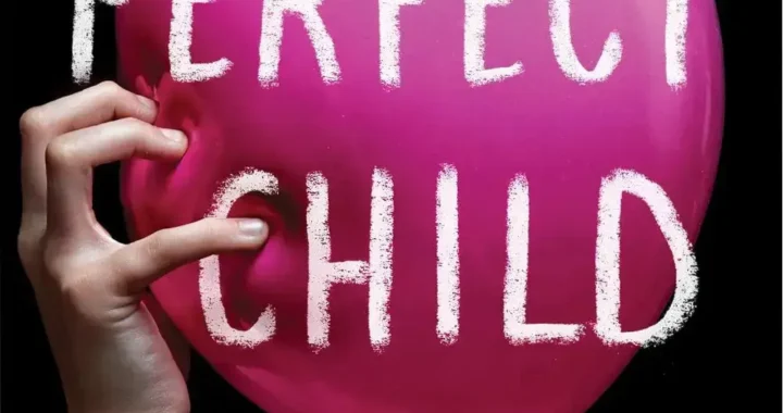Capa do livro The Perfect Child de Lucinda Berry com fundo escuro e texto impactante