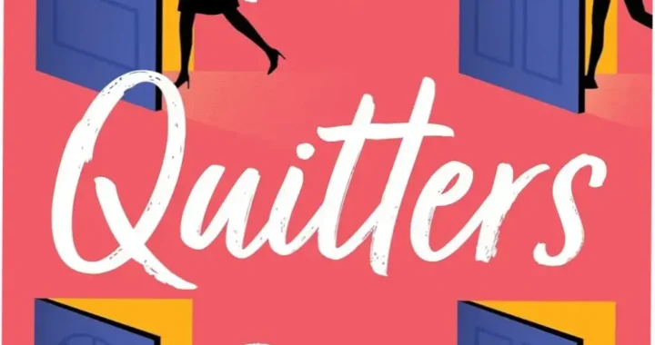 Capa do livro The Quitters Club com quatro mulheres olhando para o horizonte, simbolizando liberdade e amizade feminina