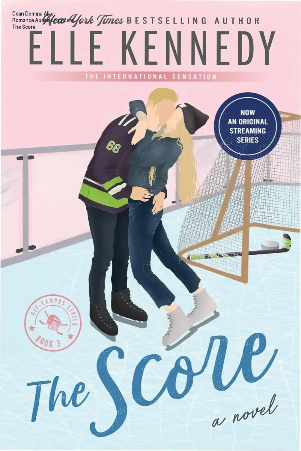 Capa estilizada de The Score com destaque para a química entre protagonistas em cena de beijo intenso