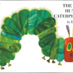 Colorful board book of The Very Hungry Caterpillar with interactive die-cut pages