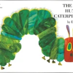 Capa do livro The Very Hungry Caterpillar ilustrado com insetos coloridos
