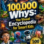 100,000 Whys for Smart Kids visual encyclopedia cover showcasing educational themes