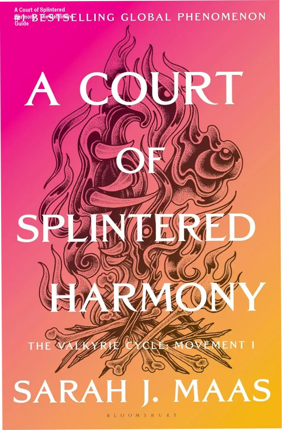 Official cover of A Court of Splintered Harmony by Sarah J. Maas