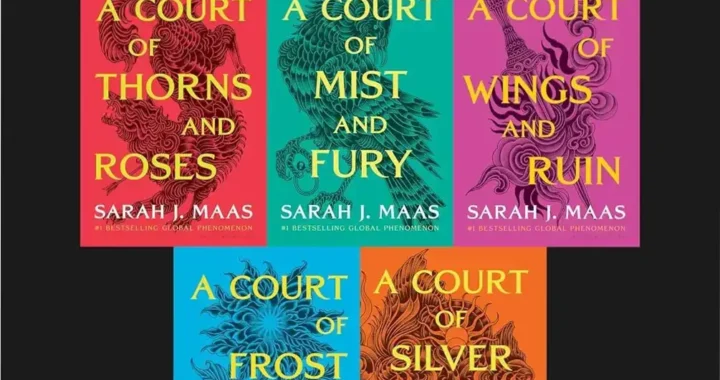Digital collection of the A Court of Thorns and Roses 5-book ebook bundle by Sarah J. Maas