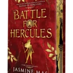 Hardcover Deluxe Limited Edition of Battle for Hercules by Jasmine Mas featuring gold sprayed edges and foil stamping