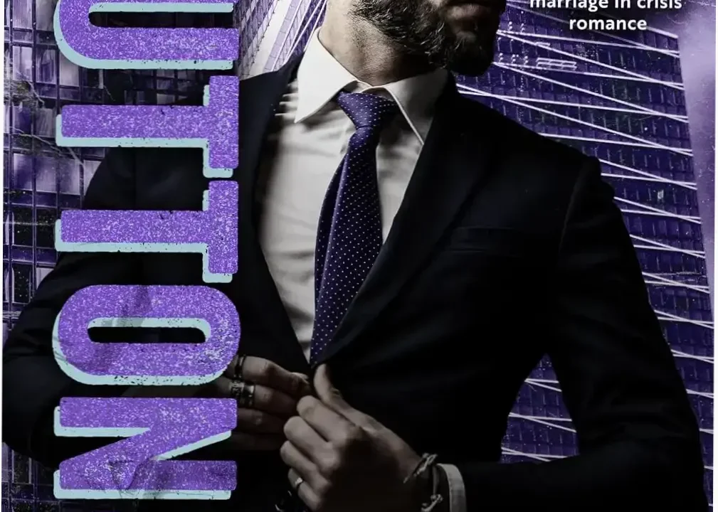 Book cover for 'Buttons: A Wealthy CEO Marriage-in-Crisis Romance' showing dramatic marital conflict