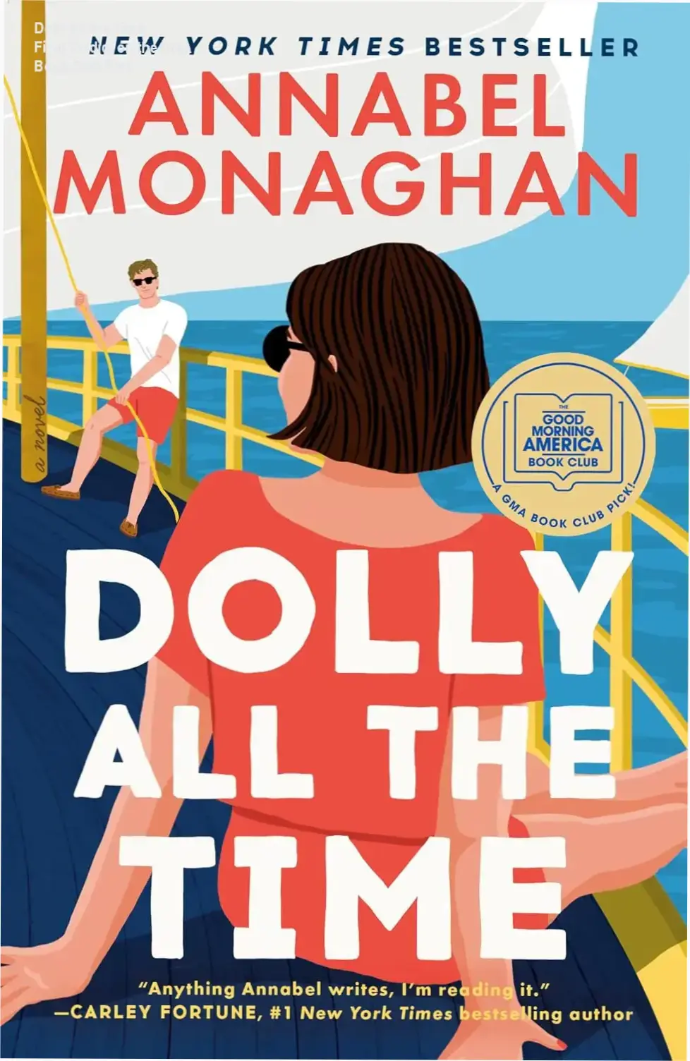 Book cover of Dolly All the Time by Annabel Monaghan, a GMA Book Club selection
