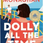 Kindle cover of 'Dolly All the Time' with a seaside couple beneath a sunset