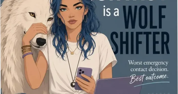 Capa digital de My Emergency Contact is a Wolf Shifter romance de Roxie Ray