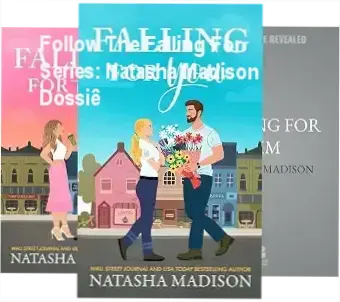 A romantic book cover concept representing the Falling For Series by Natasha Madison