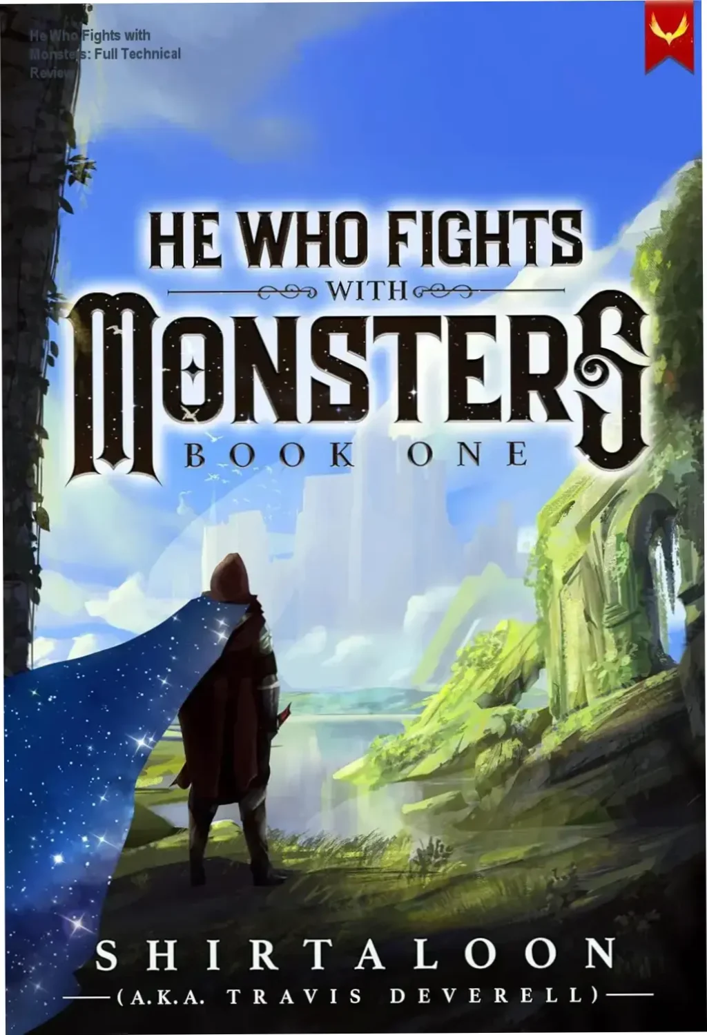 Cover art illustration of He Who Fights with Monsters LitRPG novel adventure