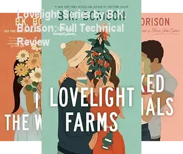 Cover art of the Lovelight book series by B.K. Borison featuring romantic themes