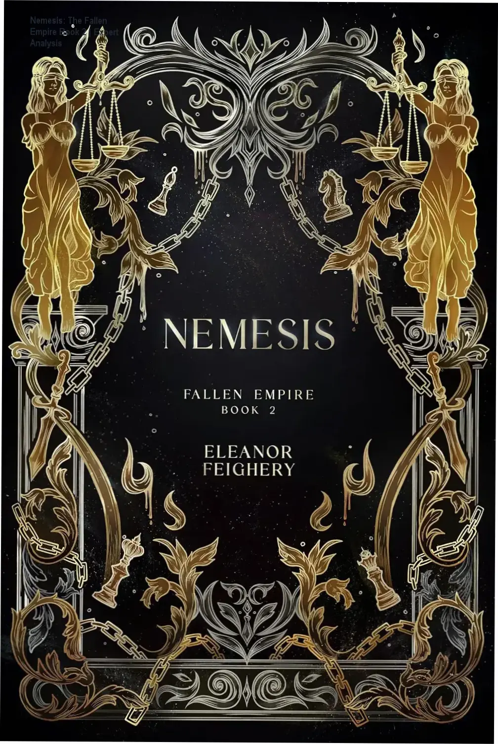 Nemesis A Dark Bratva Romance ebook cover by Eleanor Feighery