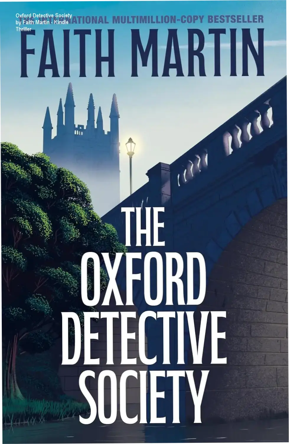 The Oxford Detective Society novel cover by Faith Martin