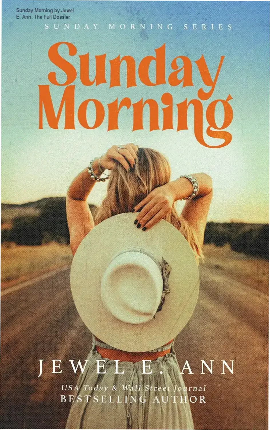 Cover art and Kindle edition of Sunday Morning by Jewel E. Ann featuring a romantic small-town atmosphere