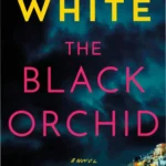 The Black Orchid novel cover and digital ebook edition on a tablet