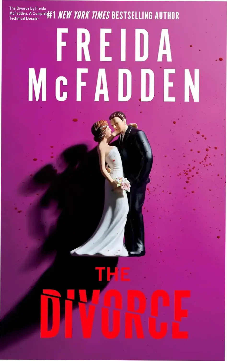 Cover art for the Kindle edition of The Divorce by Freida McFadden featuring suspenseful atmosphere