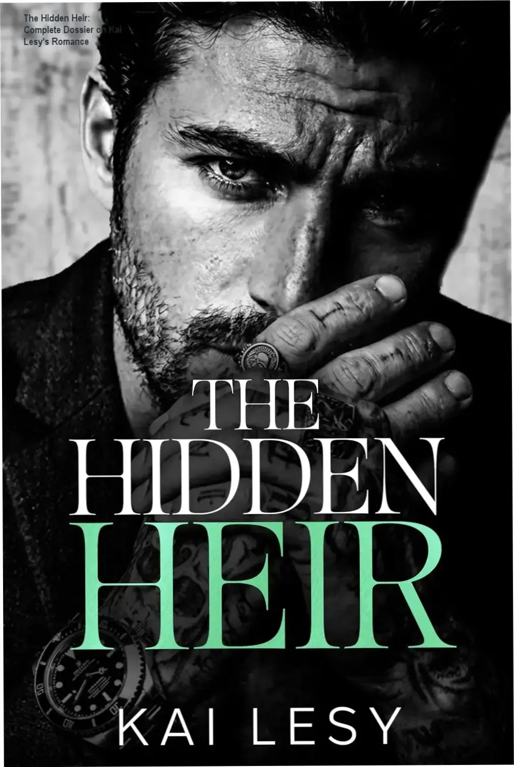 Digital cover of The Hidden Heir by Kai Lesy depicting a Bratva romance theme