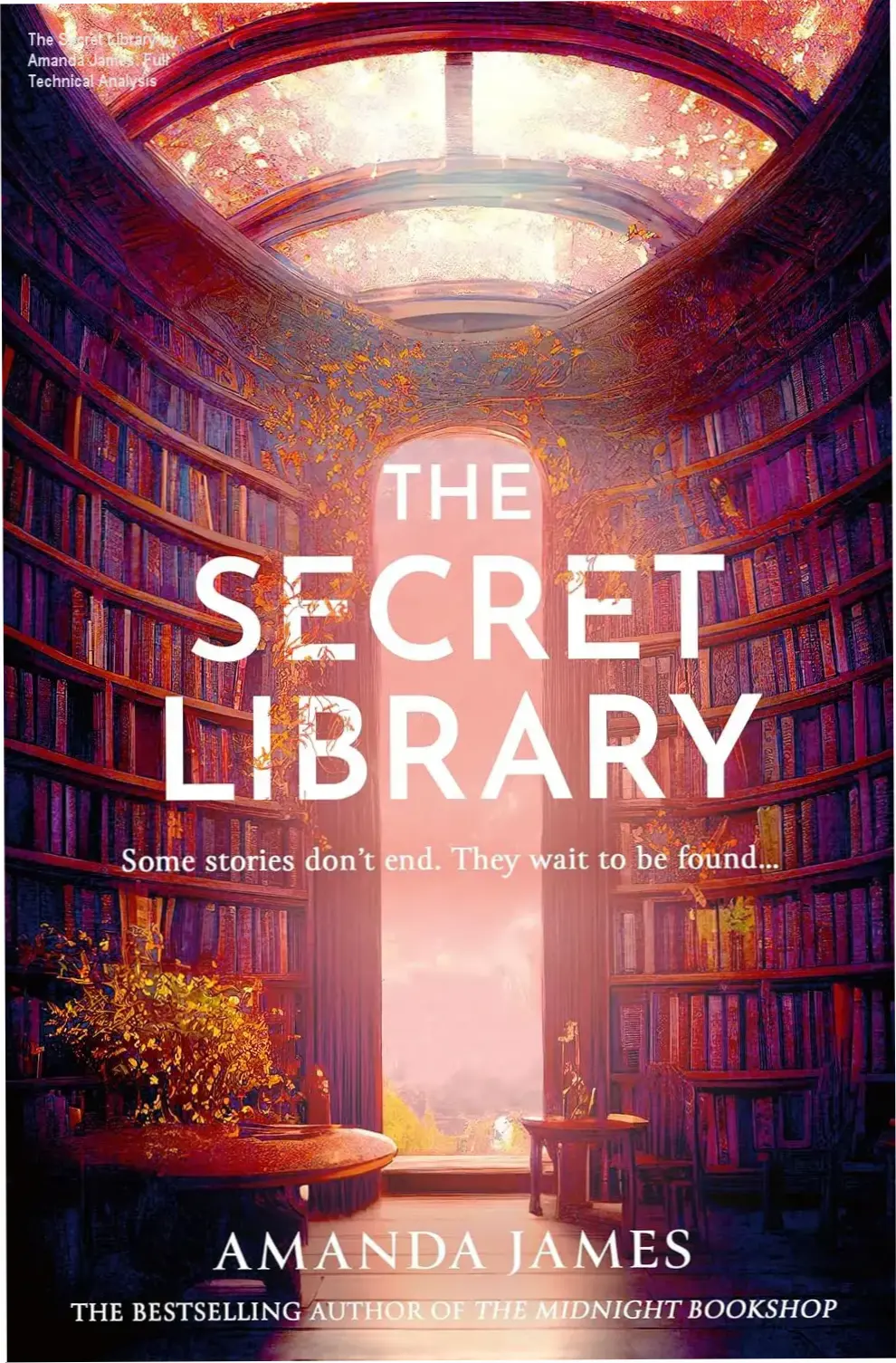 A magical and heartwarming scene representing The Secret Library by Amanda James