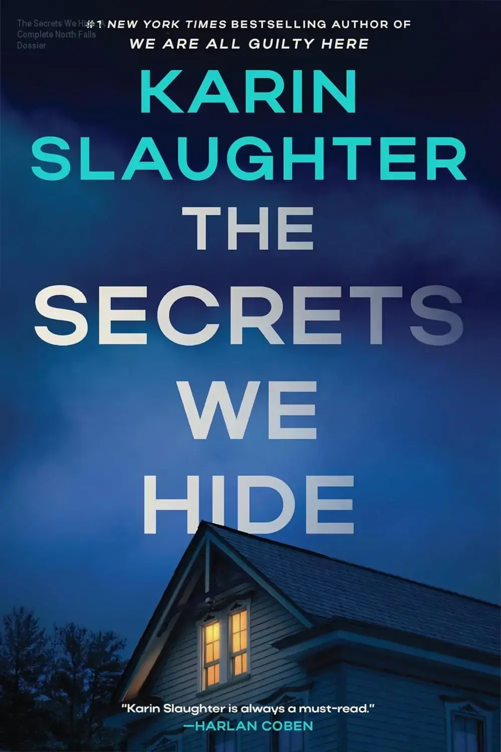 Book cover of The Secrets We Hide by Karin Slaughter featuring North Falls mystery