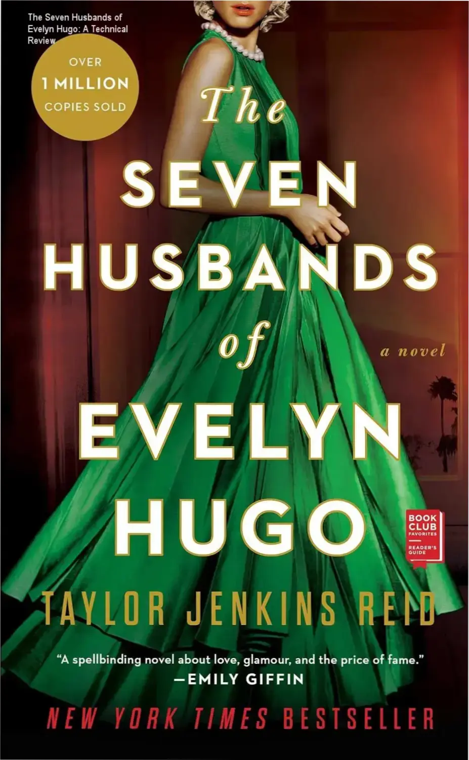 The Seven Husbands of Evelyn Hugo book cover and digital ebook edition layout