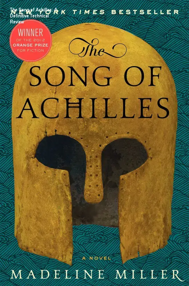 A digital edition of The Song of Achilles by Madeline Miller on a tablet screen