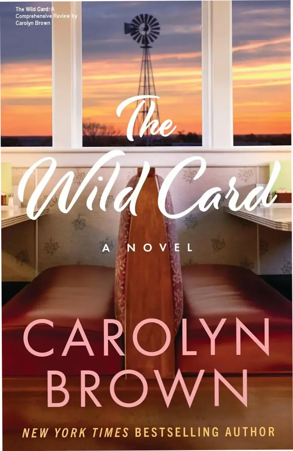 The Wild Card by Carolyn Brown Kindle Edition ebook cover featuring romantic small-town themes