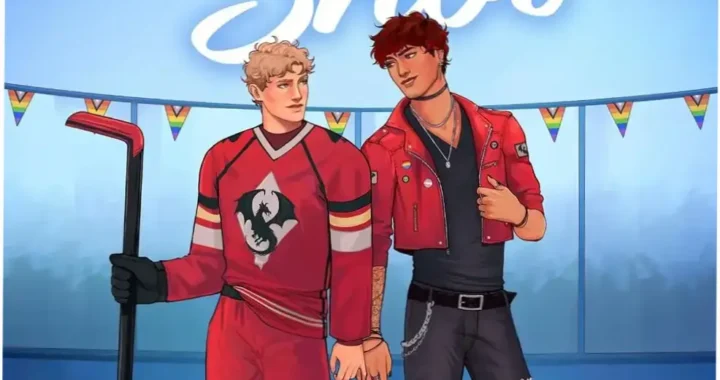 Book cover of Trick Shot by L.A. Jasper featuring a high-tension M/M romance theme