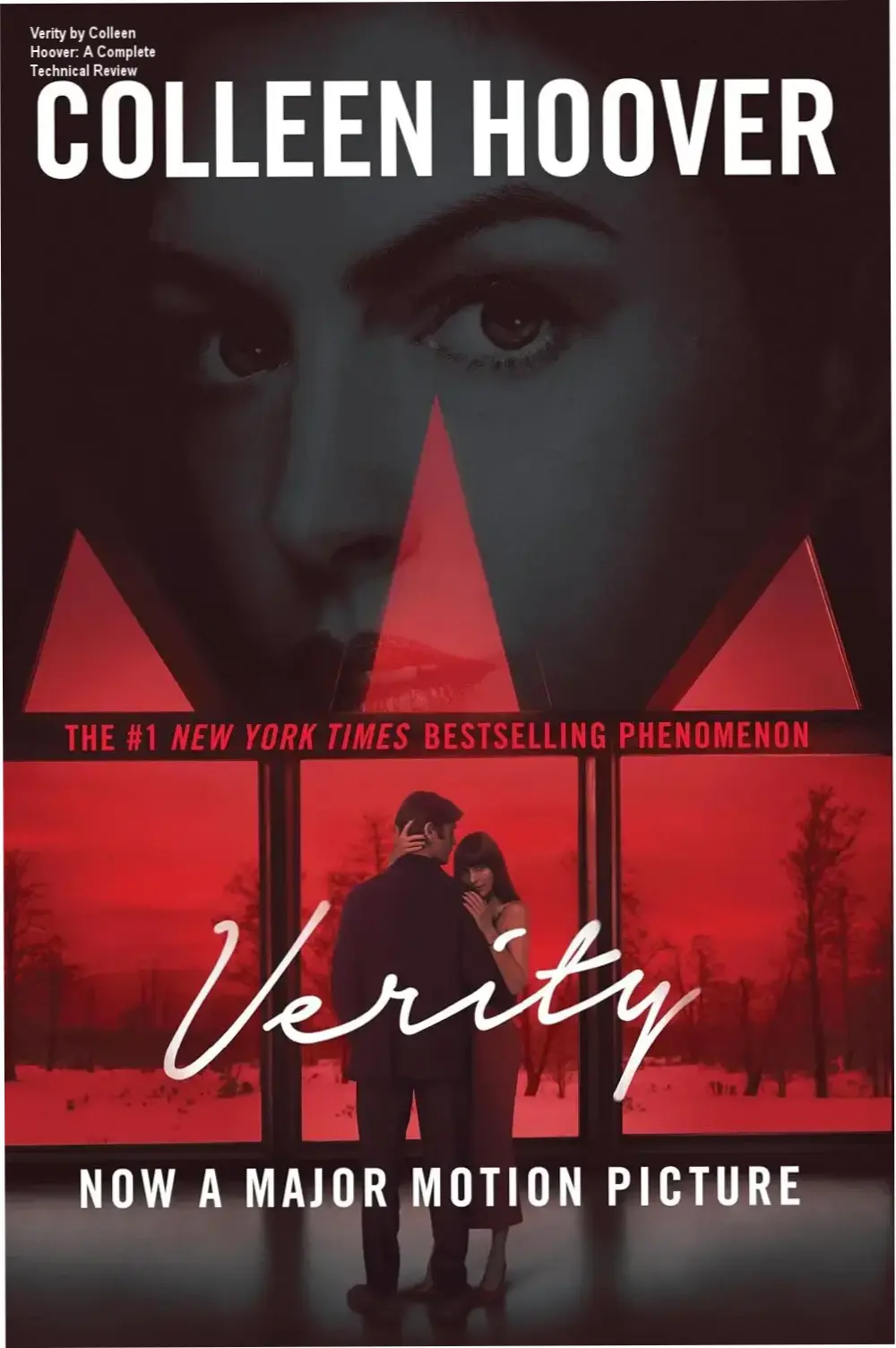 The book Verity by Colleen Hoover in digital Kindle Edition format
